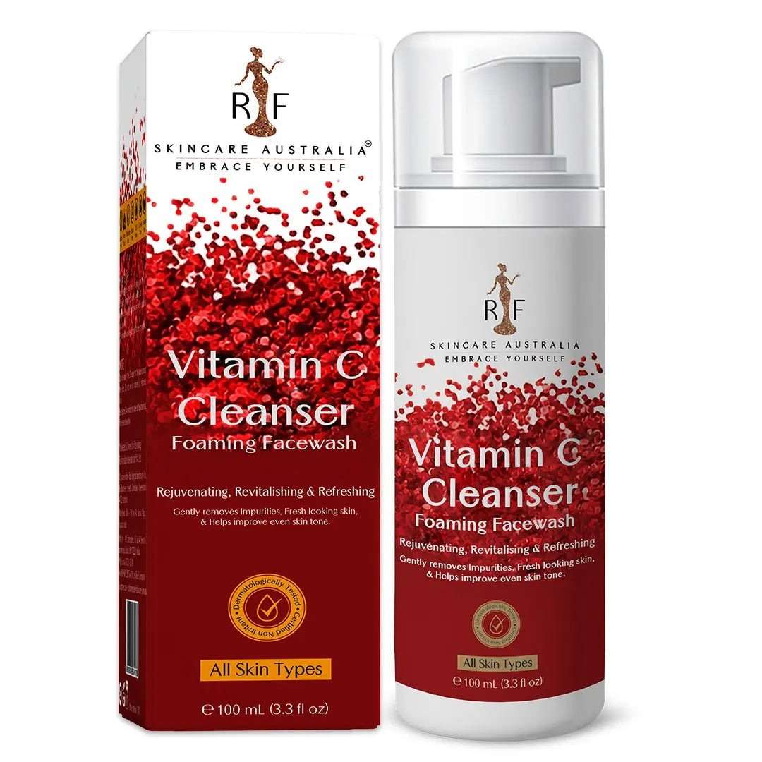 Vitamin C foaming facewash - 100ml - RF Skincare, Australia